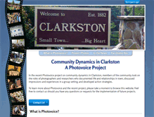 Tablet Screenshot of photovoiceclarkston.com
